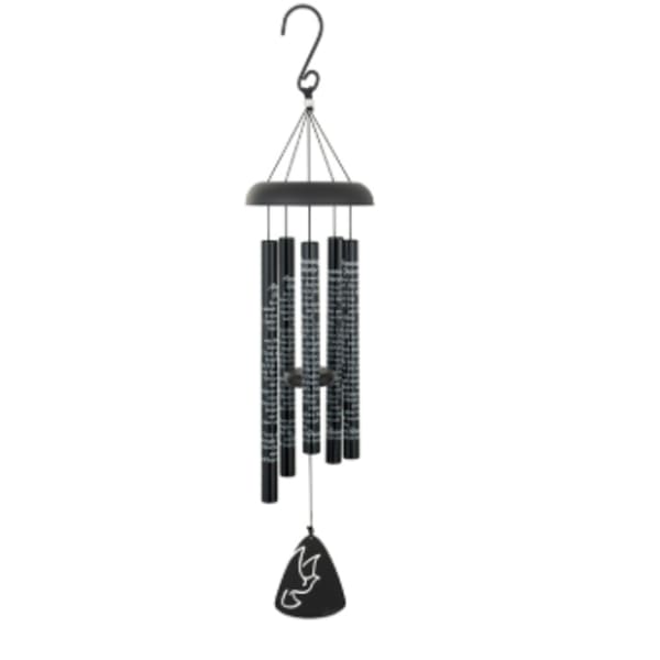 "AMAZING GRACE" 30" BLACK SONNET CHIME