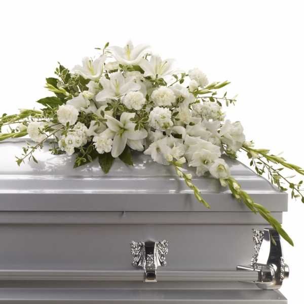 Bountiful Memories Casket Spray