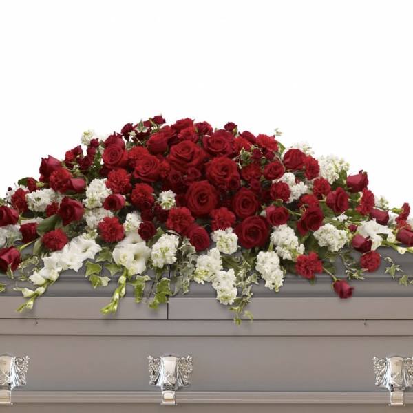 Garden of Grandeur Casket Spray
