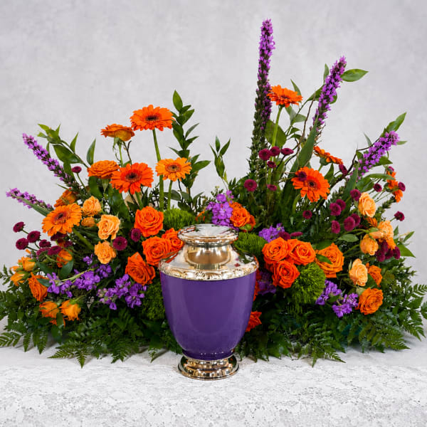 Vibrant Memories Urn Tribute