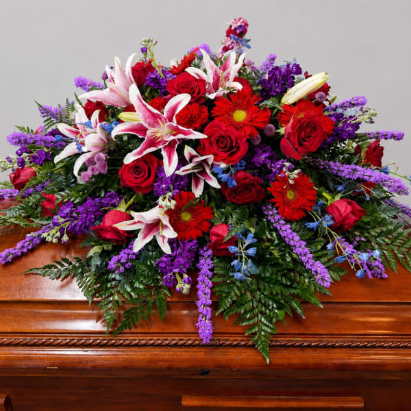 Celebration of Life Casket Spray