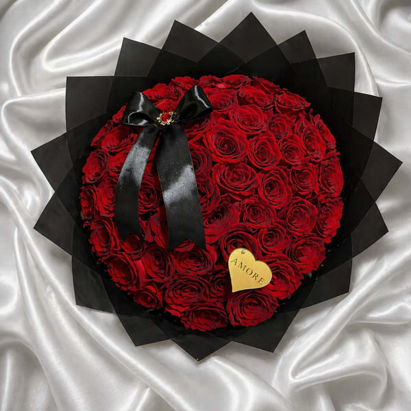 Luxury Red Rose Bouquet – Signature Collection