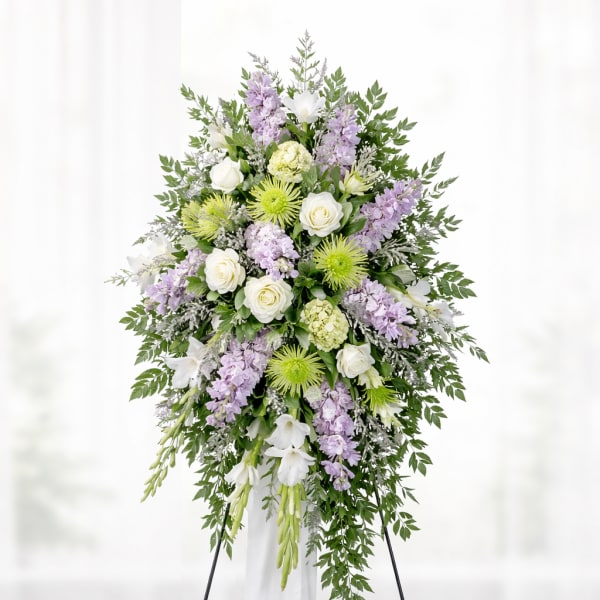 Serene Lavender Standing Spray