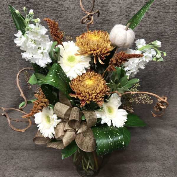 Neutral Autumn Bouquet