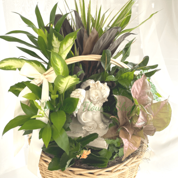 Sympathy Garden Basket