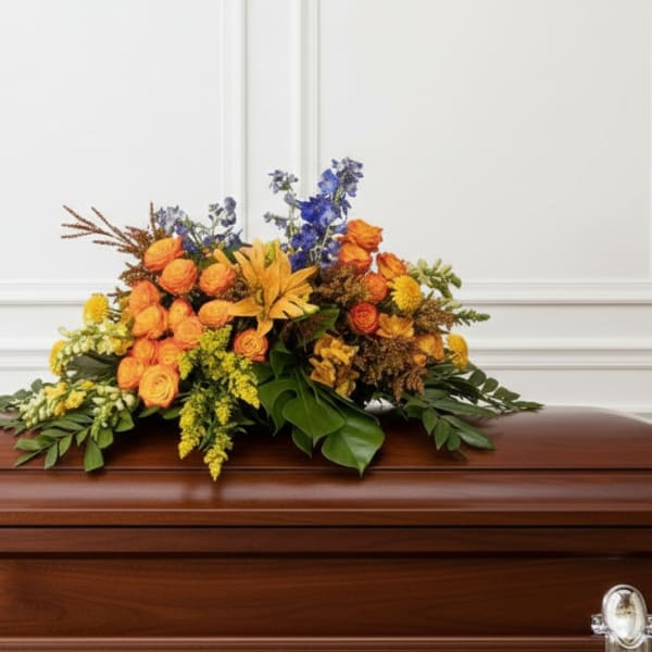 Masculine Casket Cover