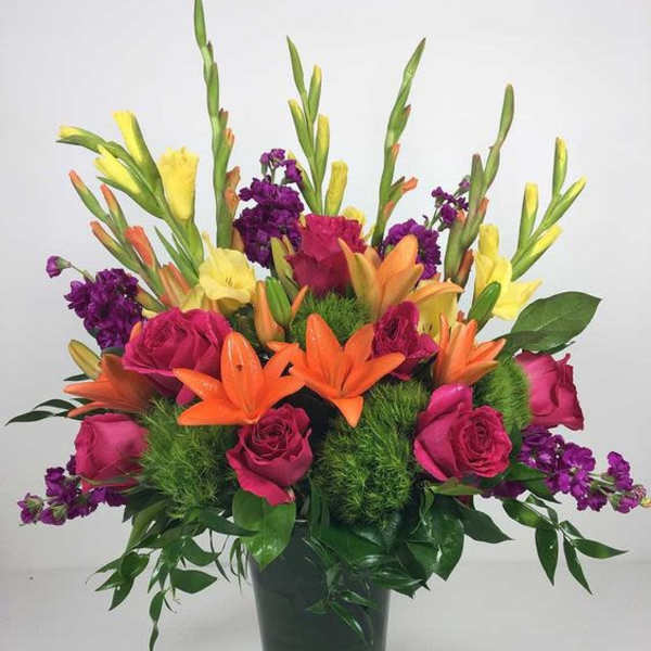 Bright and Vibrant Vase