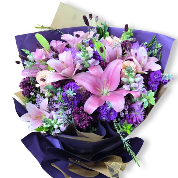 Purple Daydream Cello Wrap