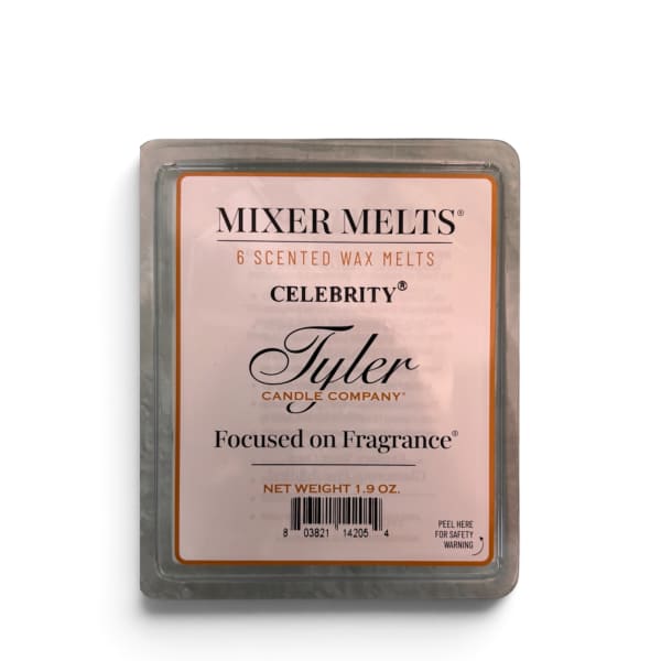 Pack of scented wax melts in a plastic clamshell case