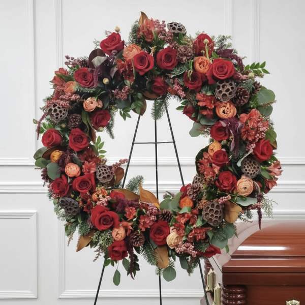 Autumnal Open Wreath