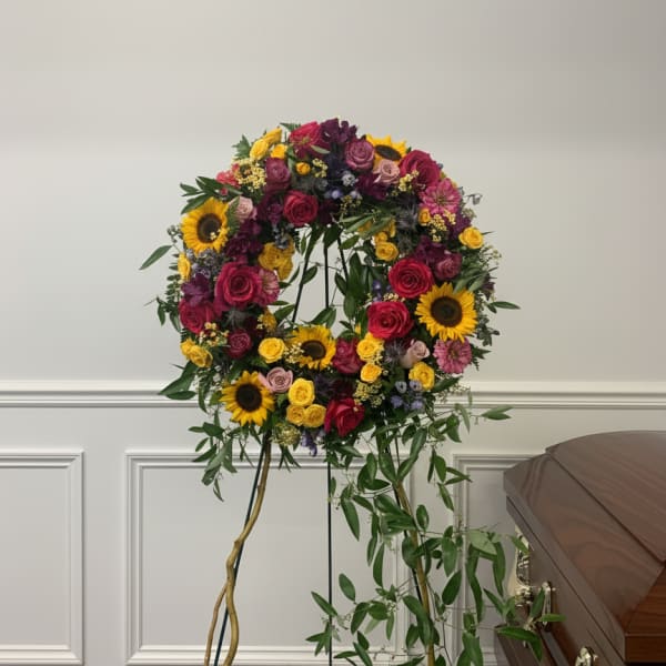 Summer Open Wreath