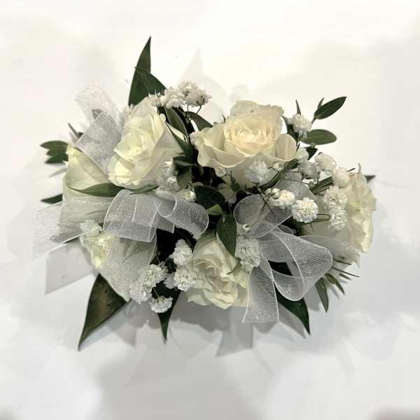 White Rose Corsage