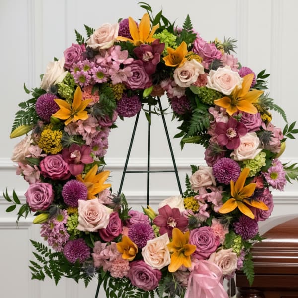Spring Open Wreath