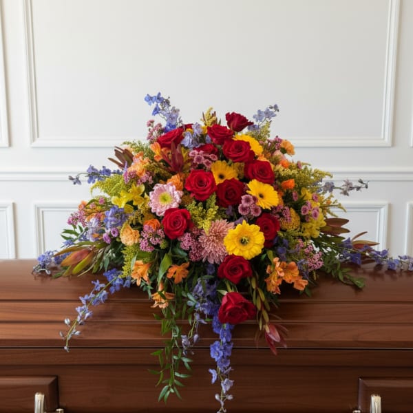 Summer Casket Cover