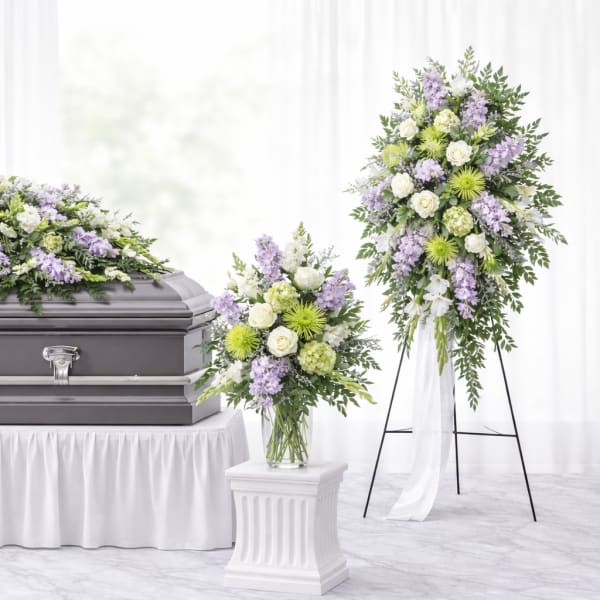 Serene Lavender Sympathy Collection
