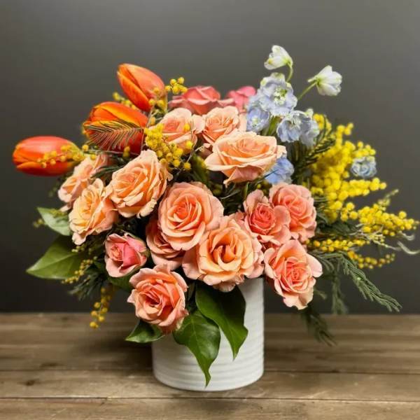 The Isabelle – Seasonal Flower Bouquet (Available Spring through early Summer)