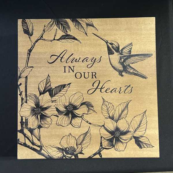 In Our Hearts Memory Box