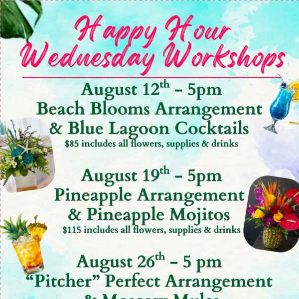 Wednesday Workshops!