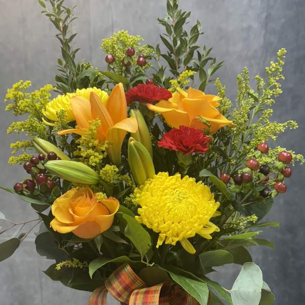 Fall radiance vase