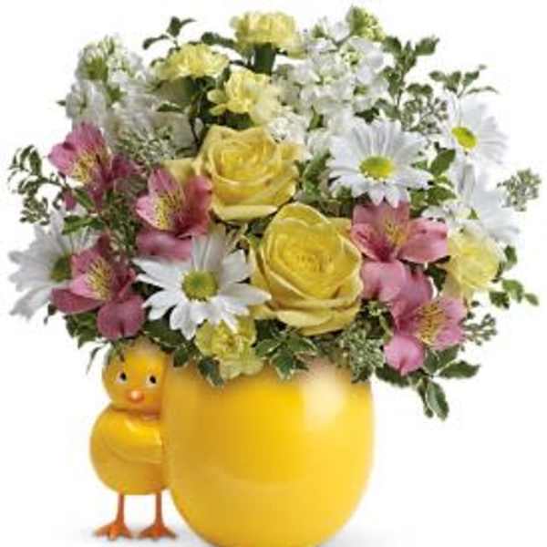 Sweet Peep Bouquet - Baby Pink