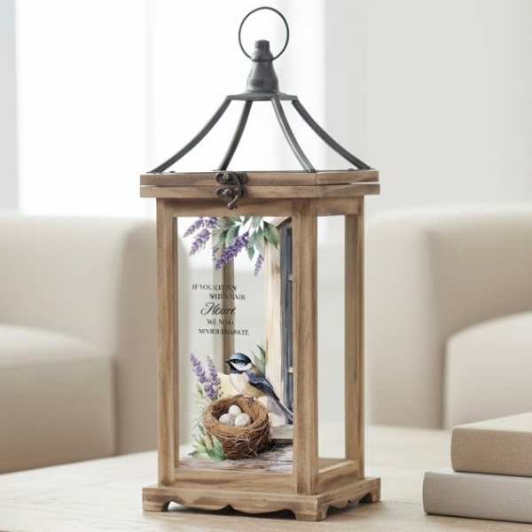 Memorial Lantern "Never Be Apart"
