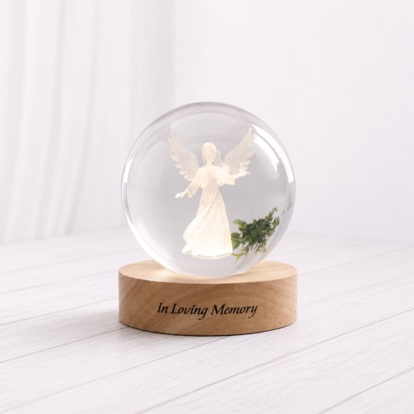 Remembrance Tabletop Plug-In Globe