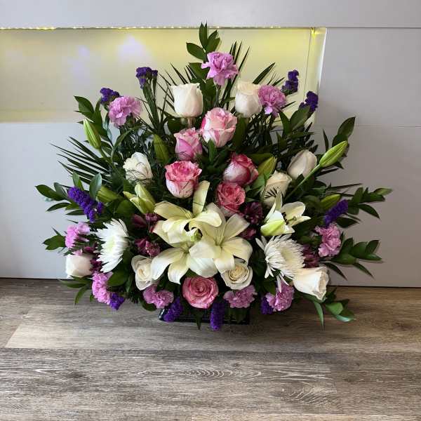 ARRANGEMENT FOR CHURCH OR FUNERAL HOME