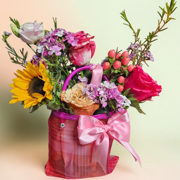 Mini Mexican flower bag