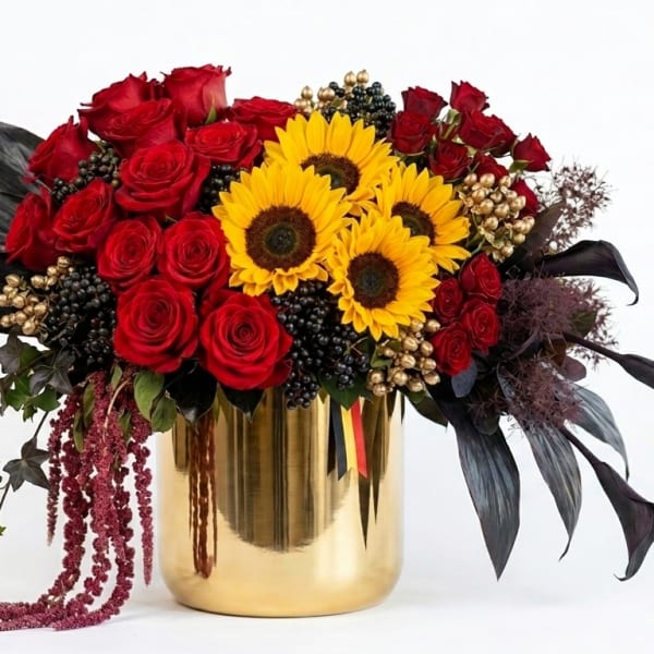 Golden Romance by The Flower Spot