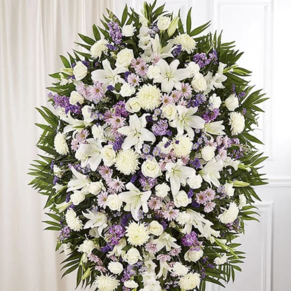 Eternal Lavender Garden Standing Spray