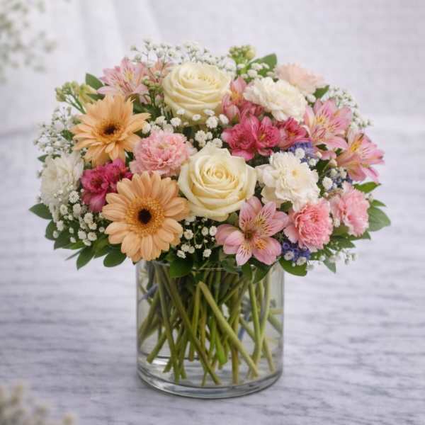 Golden Blush Garden