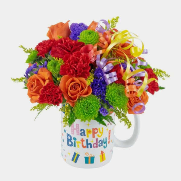 A birthday mug