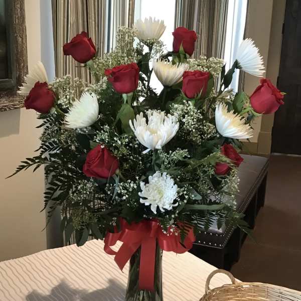 Memorial Table Arrangement