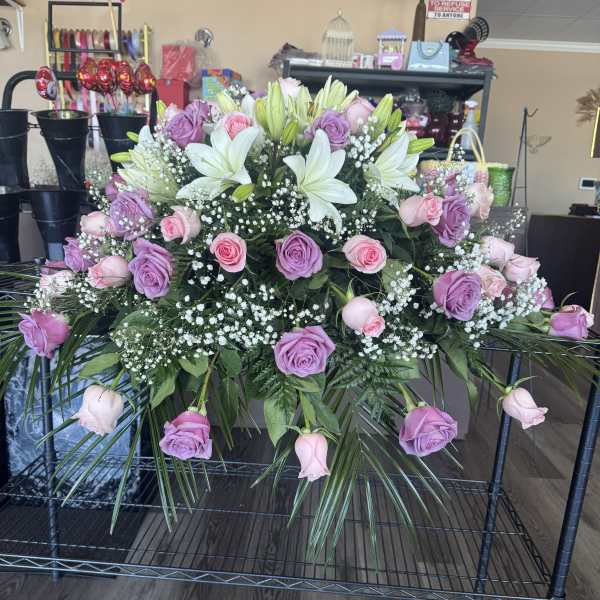 Sweet Memories Casket Spray