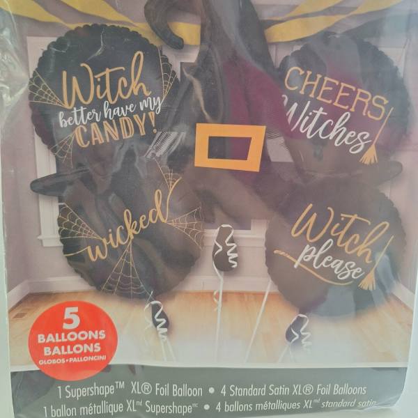 Halloween Mylar Balloon Set