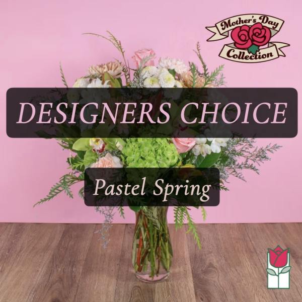Designers Choice - Pastel Arrangement (Seasonal Varieties Vary)