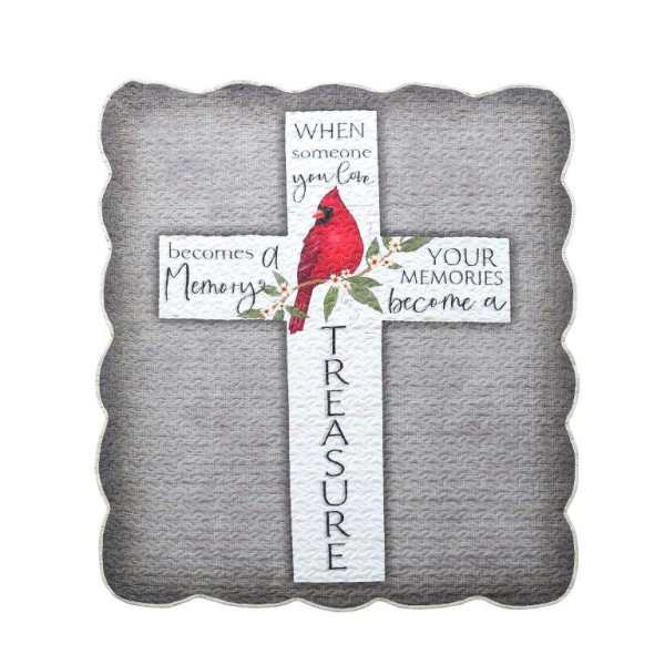 Memories Become A Treasure Quilted Throw