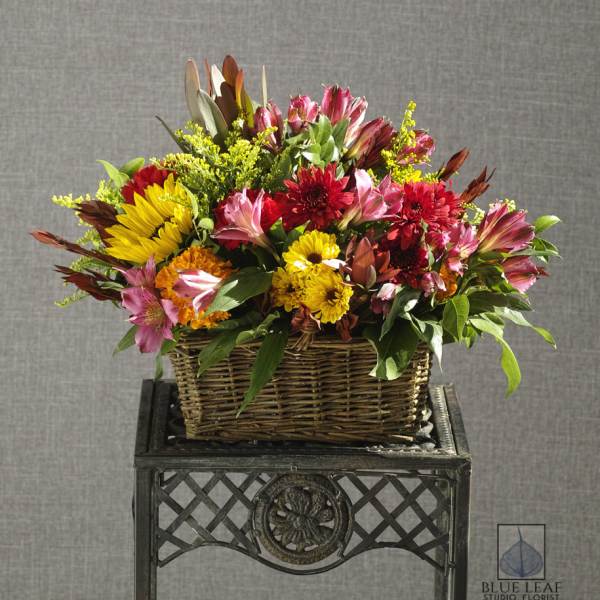 Fall Basket Centerpiece