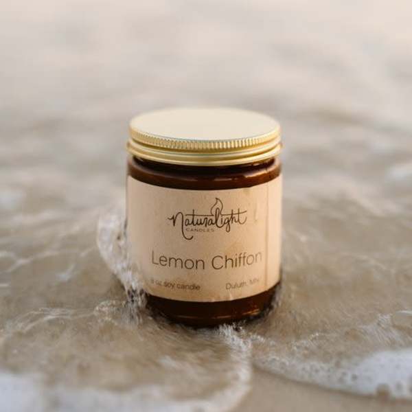 Natural Lights Lemon Chiffon Candle