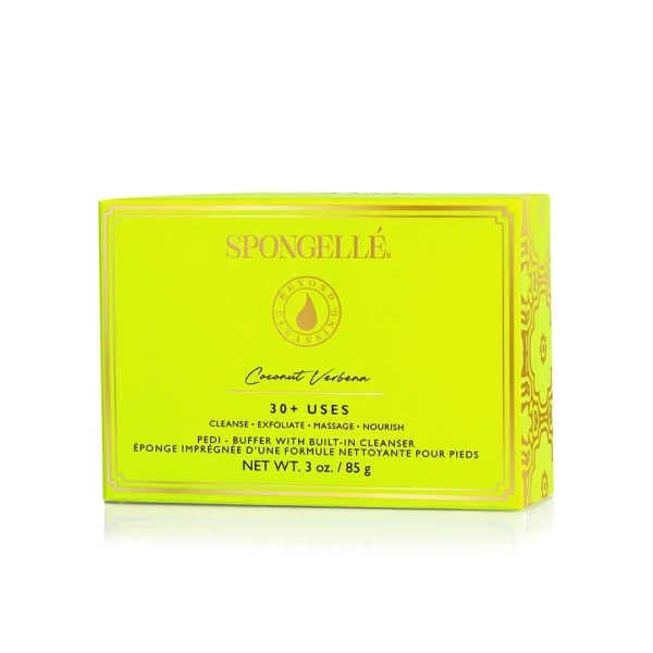 Coconut Verbena Pedi Buffer Soap Sponge
