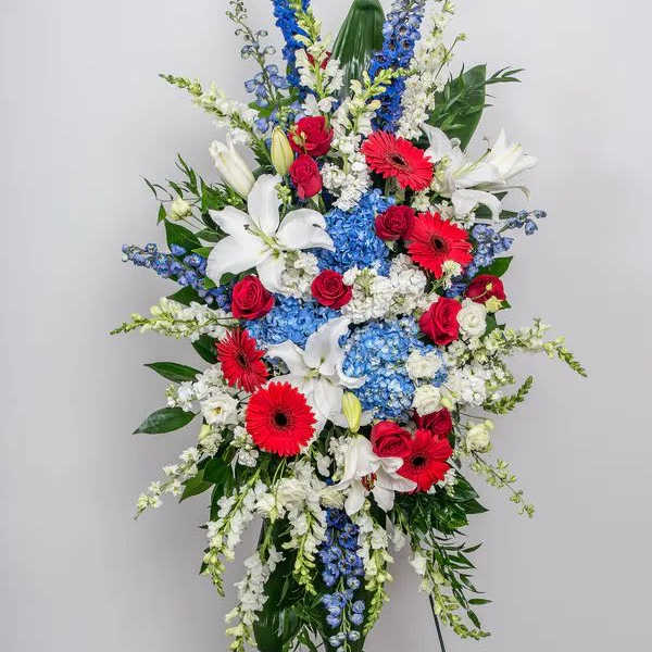 Love and honor standing spray