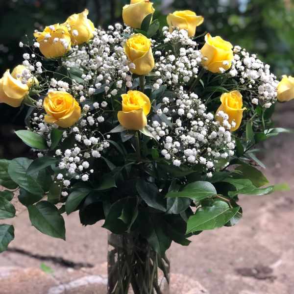 Yellow Roses Sunshine
