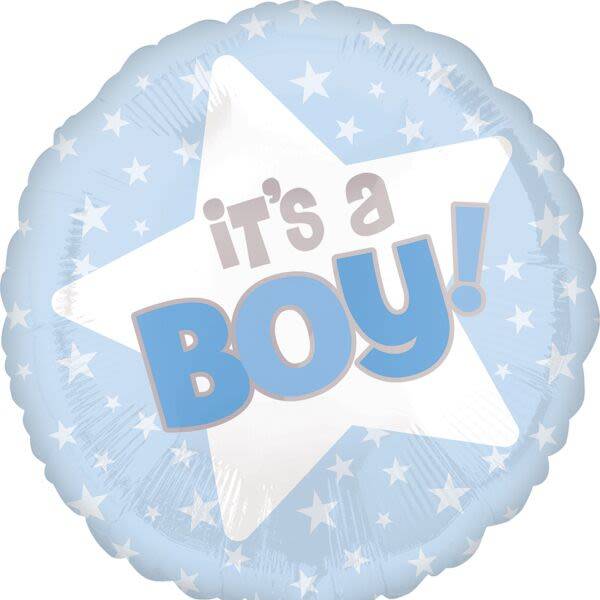 Mylar It's A Boy Balloon