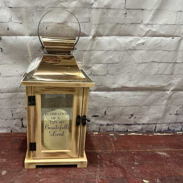 Beautifully lived lantern