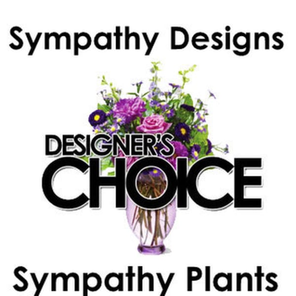 Sympathy Designers Choice in Vase
