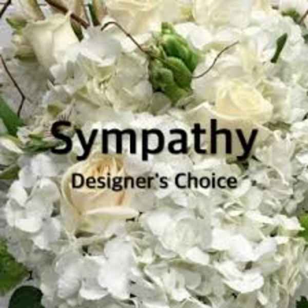 White Designers Choice Sympathy