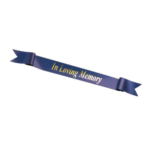 Custom Foil Printed Banner (Specify message in Special Instructions)