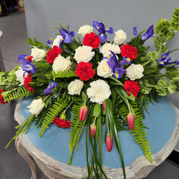 casket spray