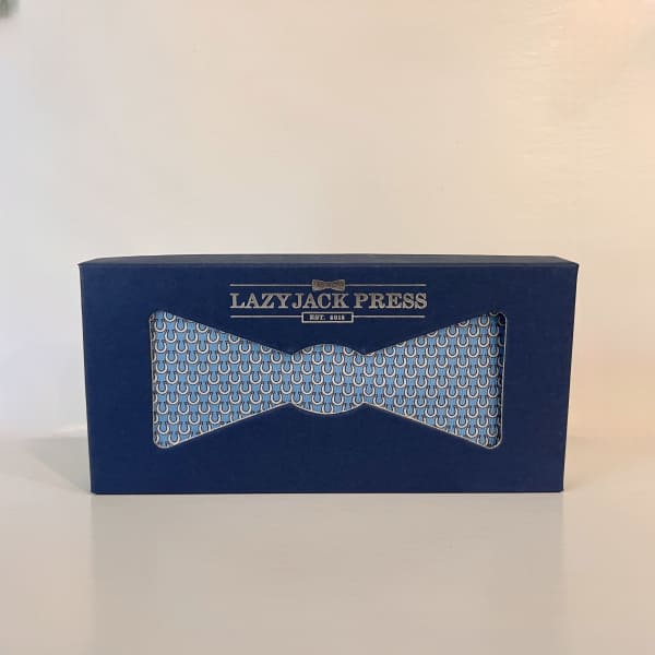 Bow Tie with Horseshoe Pattern