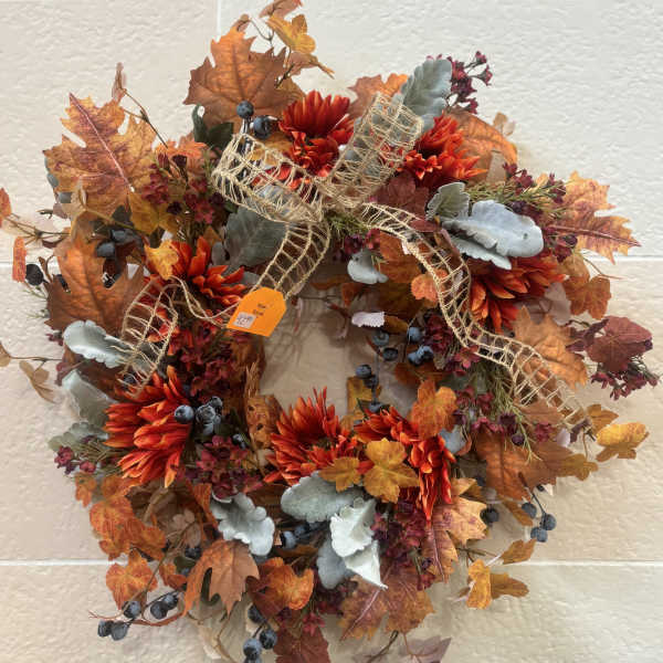 Berry and Greenery Fall Wreath